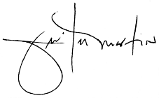 Jennifer Martin Signature